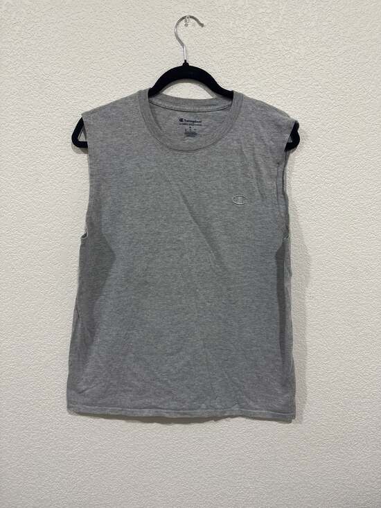 Champion Other - Champion Gray Authentic Athleticwear Classic Jersey Sleeveless Muscle Tank Top